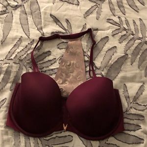 VS Sexy Illusions Racerback - Never Worn burgundy